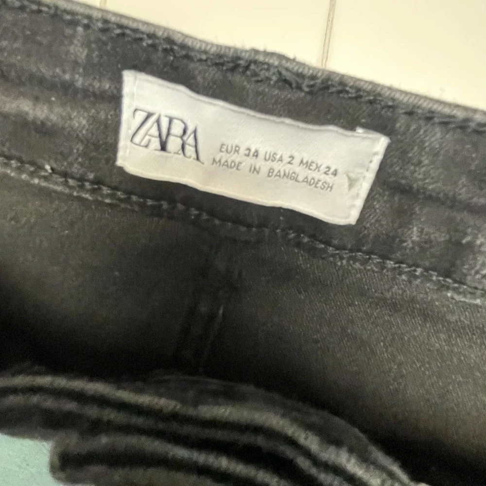 ZARA black jeans size 2